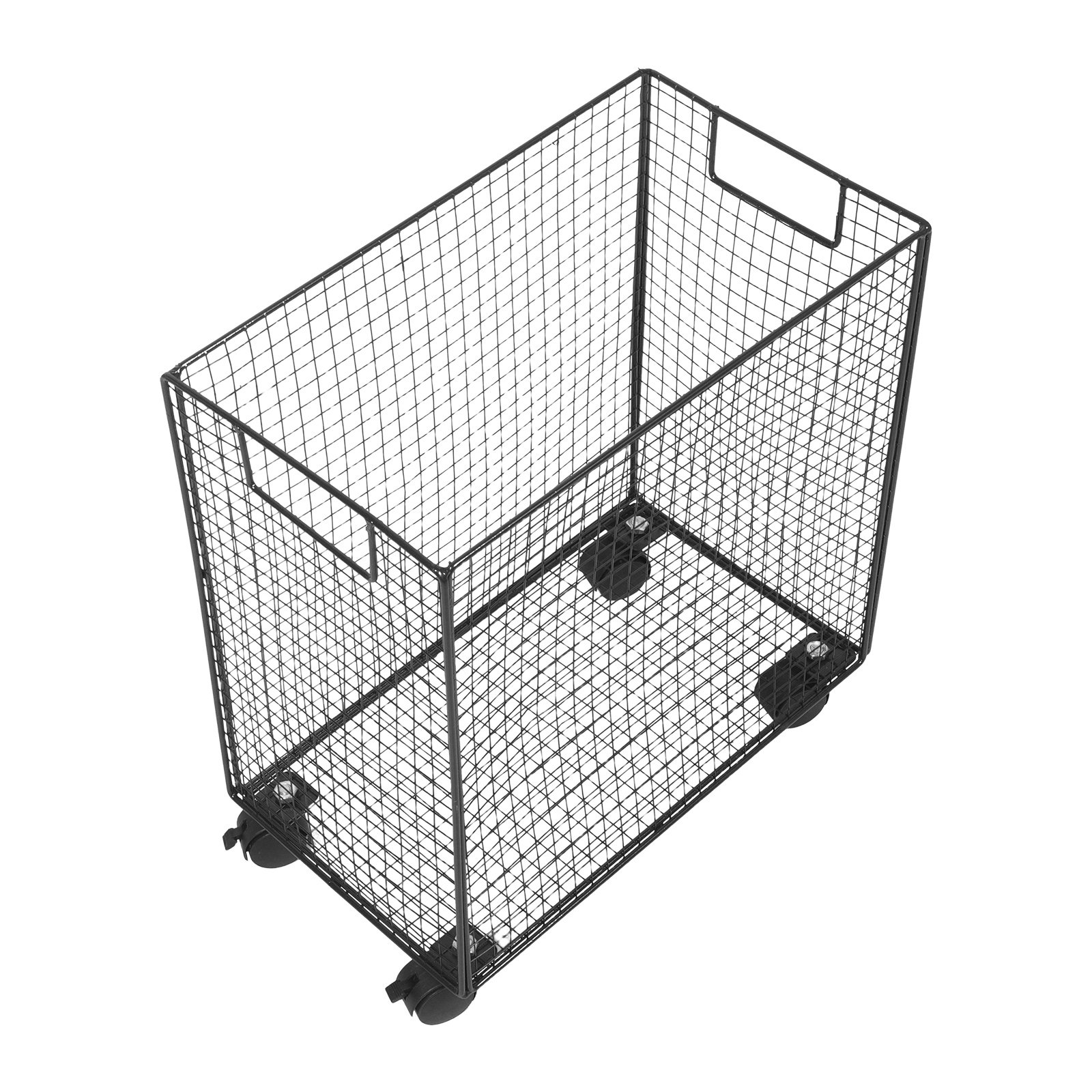 Heavy Equipment Rollers - ヨガマット収納ラック 可動式ヘビーデューティーカート 15.8x13.8x7.9 ジム機器オーガナイザーバスケット フォームローラー レジスタンスバンド