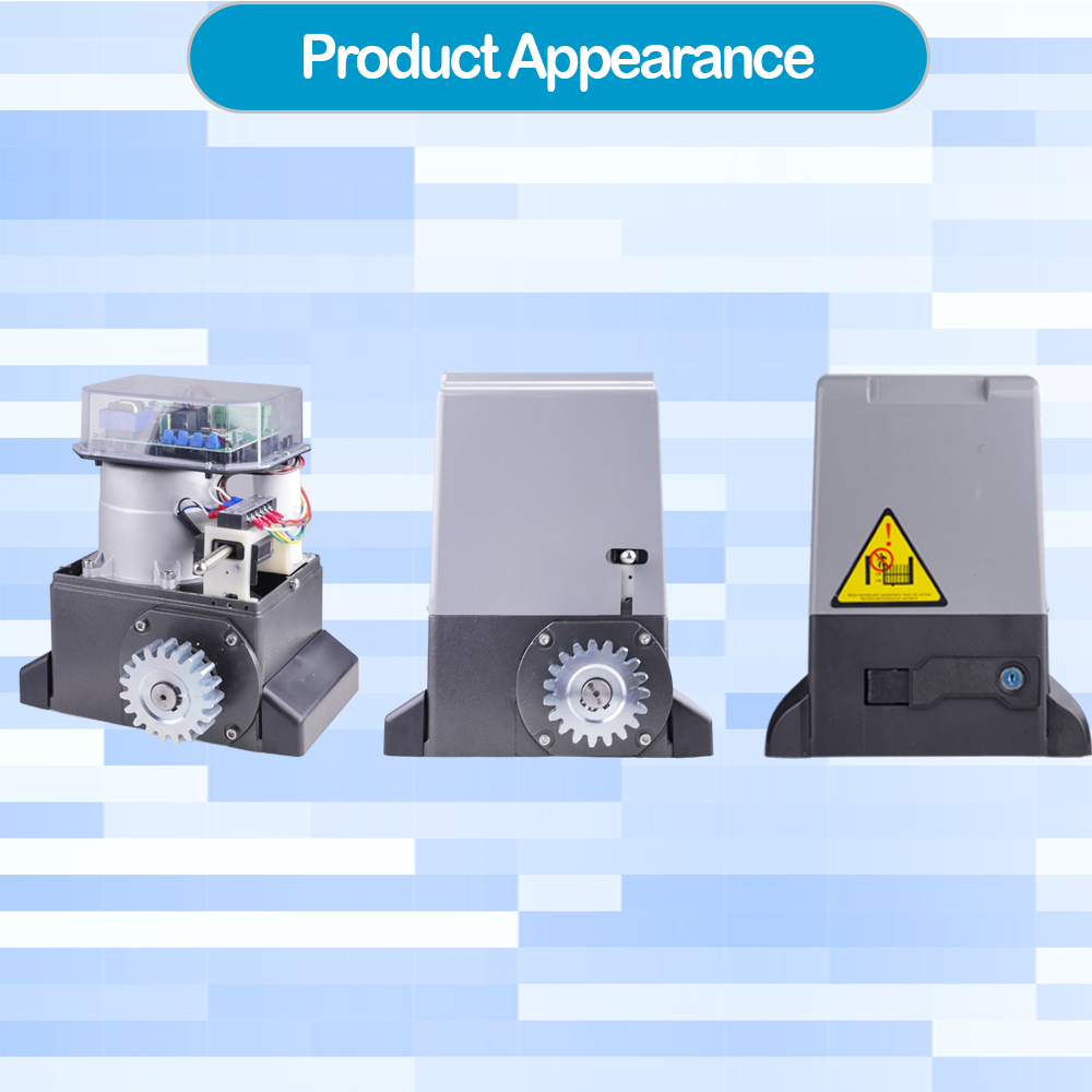 Heavy Equipment Mechanic - 1200W 2000KG対応 スライドゲートモーターキット スプリング式機械制限付き 最新型大型ヴィラ用スライドドア 自動セキュリティ開閉装置