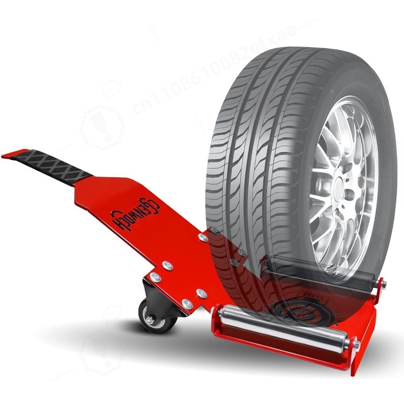 Heavy Equipment Rollers - ポータブルヘビーデューティータイヤジャッキレバーツール、ローラースライディングボード付き車両修理用リフティング機器