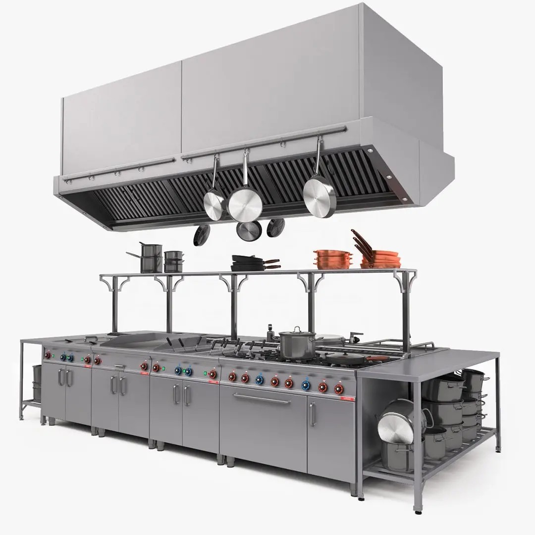 Heavy Equipment Kitchen - 西洋製ステンレス製業務用厨房機器、ホテル、学校、病院、レストラン向け、販売中
