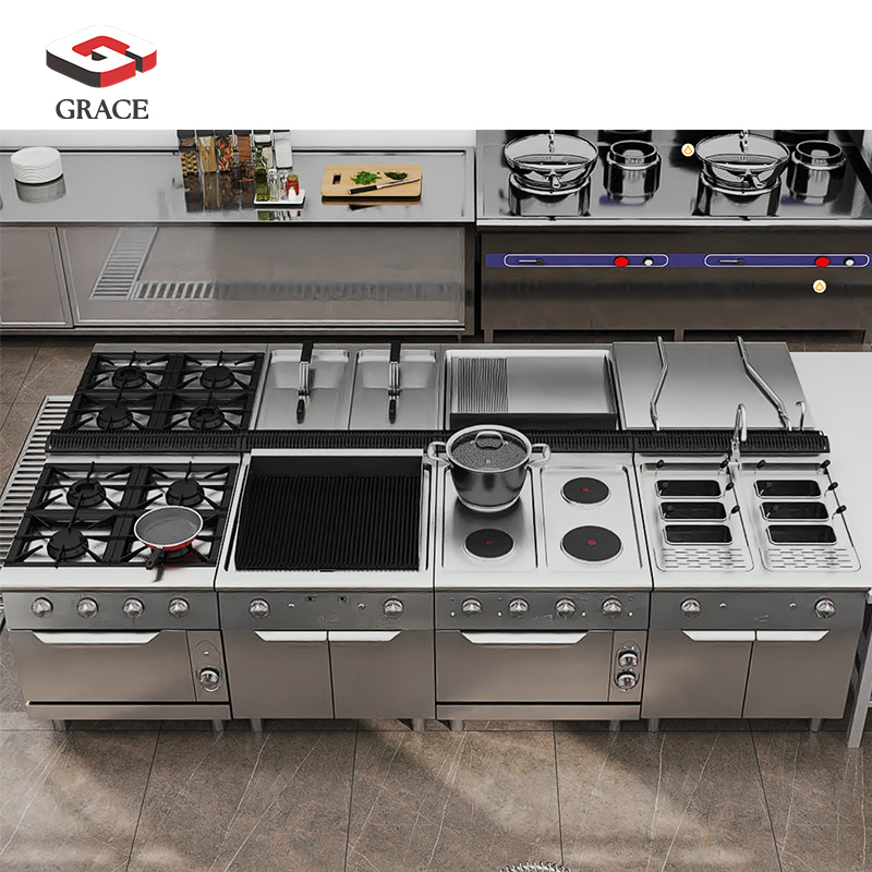 Heavy Equipment Kitchen - GRACE ヘビーSS304業務用厨房機器 - ホテル・レストラン厨房向け洋食レストラン設備一式サプライヤー