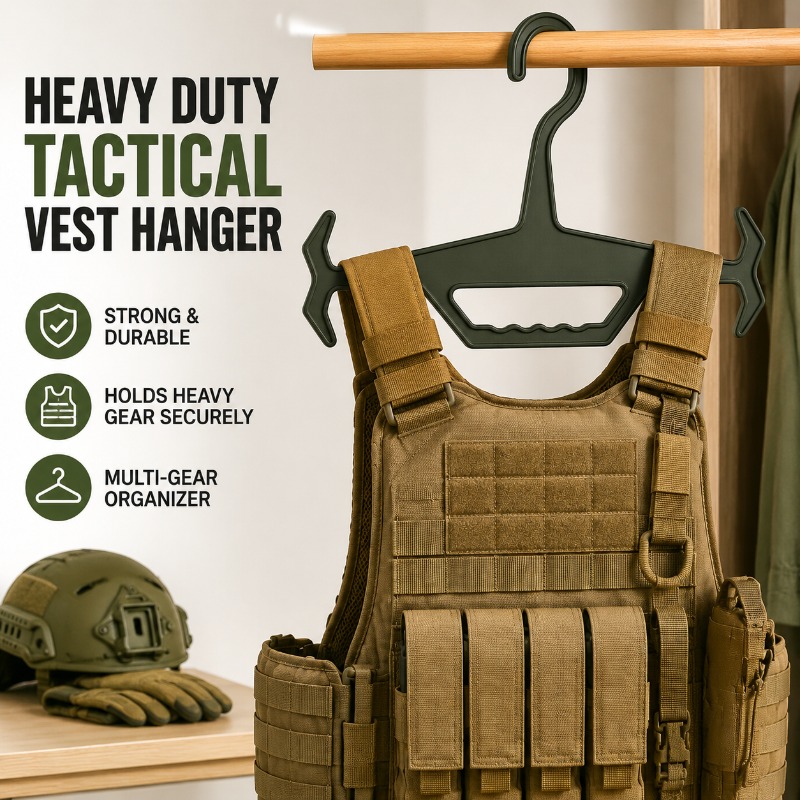 ヘビーデューティー戦術ベストハンガー、ナイロン＆PA66プラ - Heavy Equipment Armor のレビューと価格