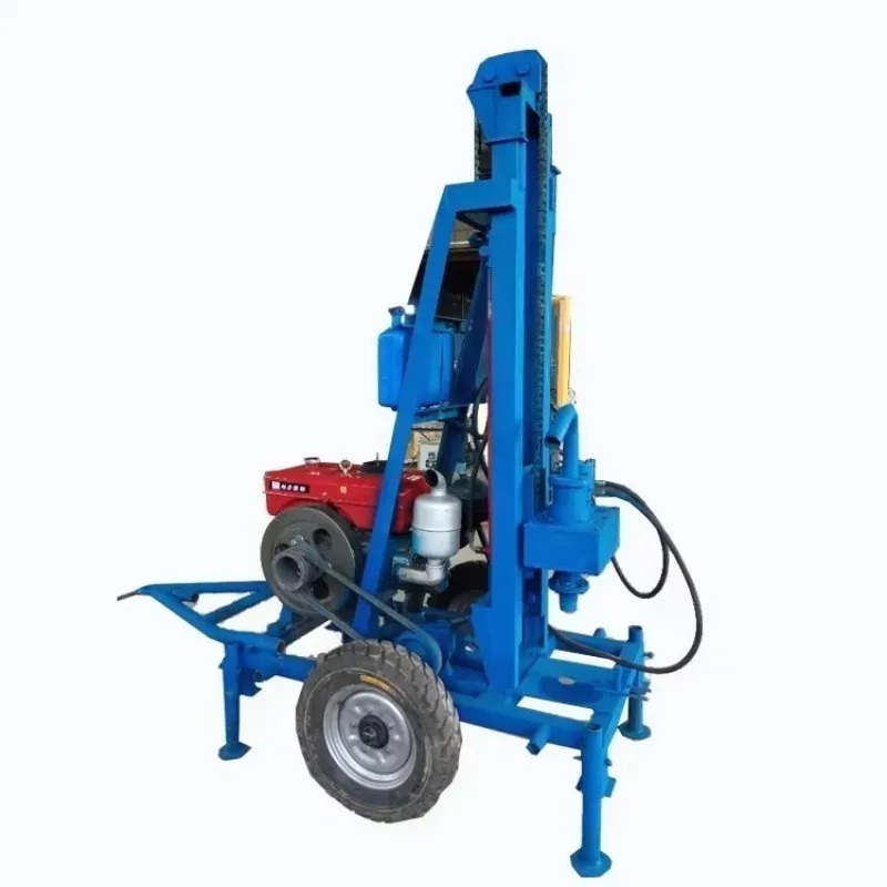 工業用グレード小型青色ダイヤモンド水井戸掘削リグヘビーデュー - Heavy Equipment Drilling Rig のレビューと価格