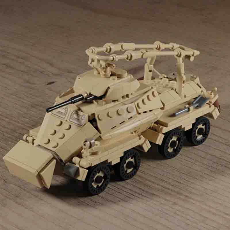 重装甲車モデルMOCビルディングブリック戦争装備モジュラーテ - Heavy Equipment Armor のレビューと価格
