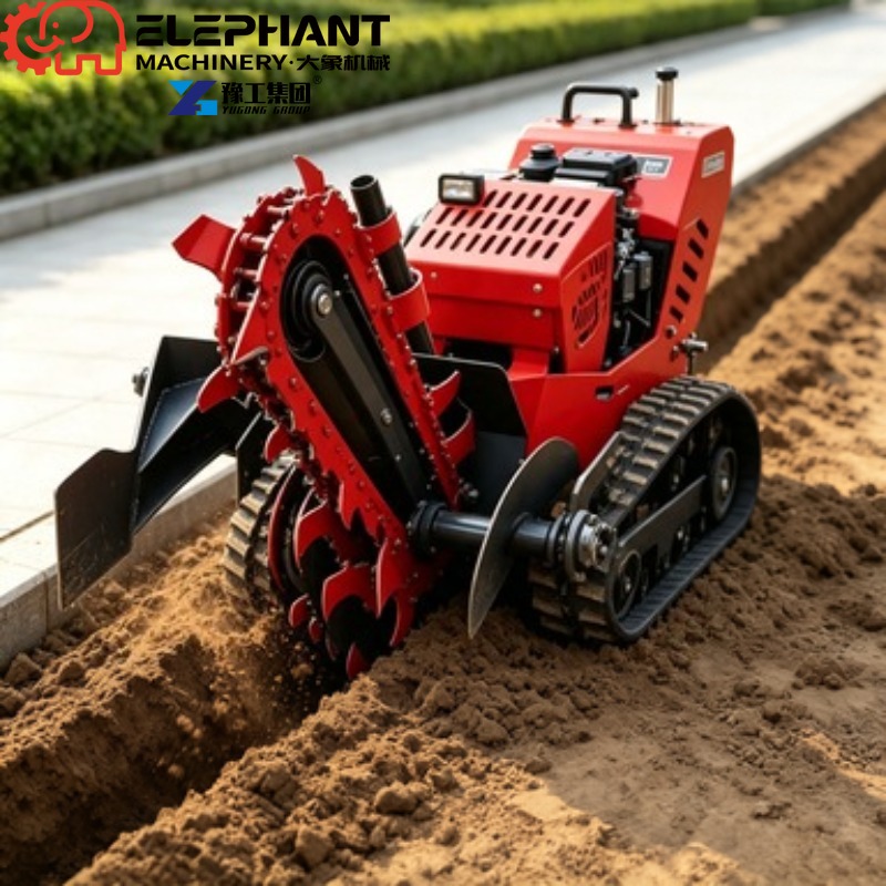 追跡式トレンチャー、小型ヘビーデューティーファームトレンチ掘 - Heavy Equipment Trencher のレビューと価格