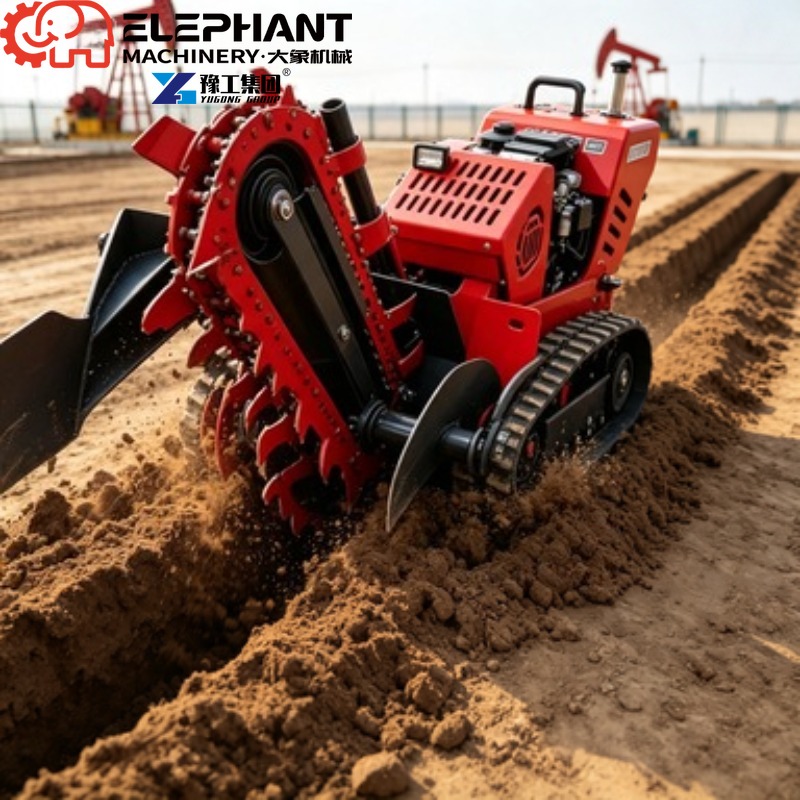 追跡式トレンチャー、小型ヘビーデューティーファームトレンチ掘 - Heavy Equipment Trencher のレビューと価格