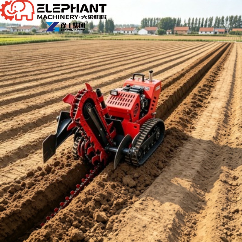 追跡式トレンチャー、小型ヘビーデューティーファームトレンチ掘 - Heavy Equipment Trencher のレビューと価格