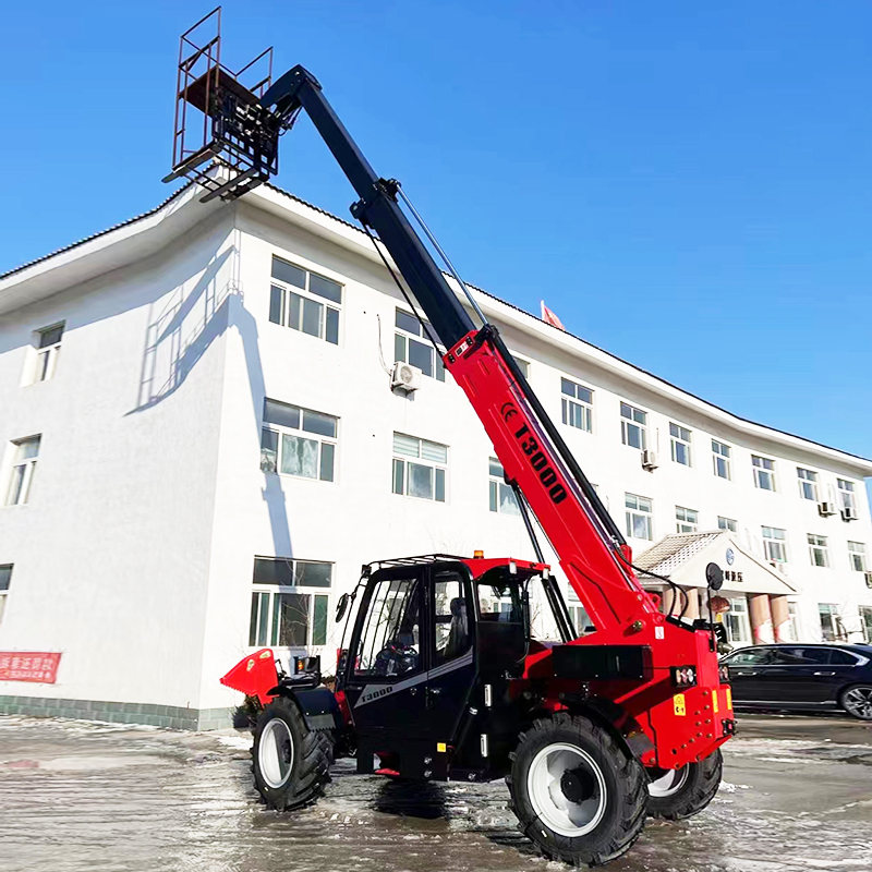 ヘビーデューティー7Mリーチテレハンドラー、パレット積載用建 - Heavy Equipment Forklift のレビューと価格