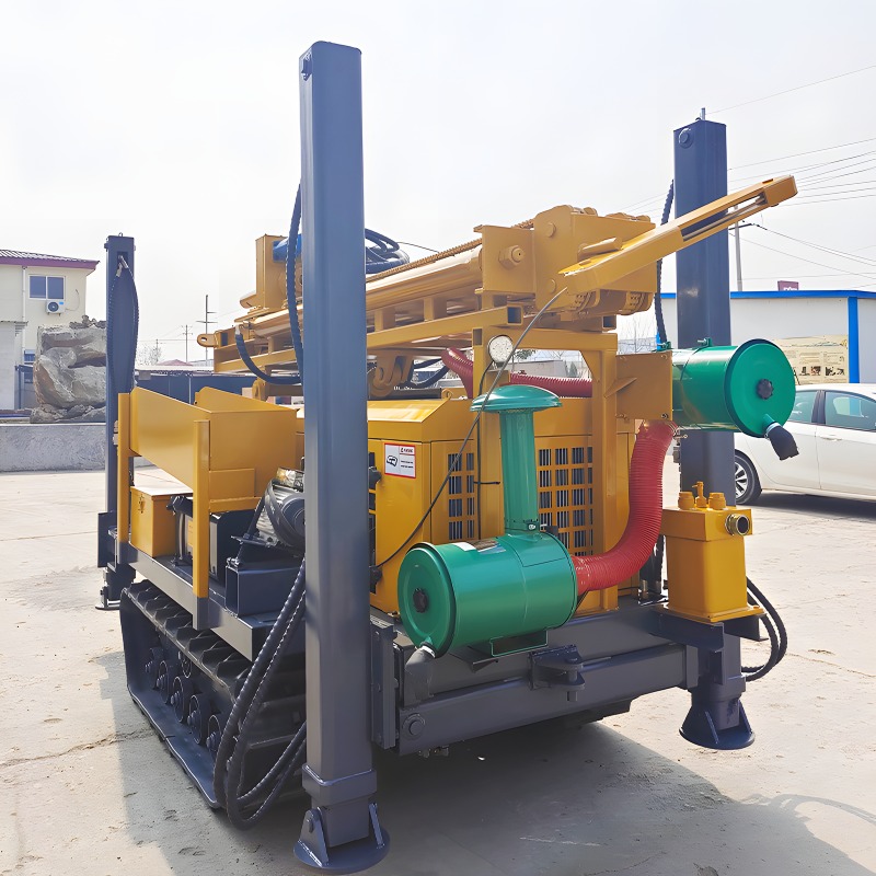 ヘビーデューティークローラー式水井戸掘削装置 500m 空気 - Heavy Equipment Drilling Rig のレビューと価格