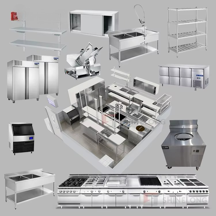 業務用モジュール式厨房機器、ステンレス製厨房設備、カスタマイ - Heavy Equipment Kitchen のレビューと価格