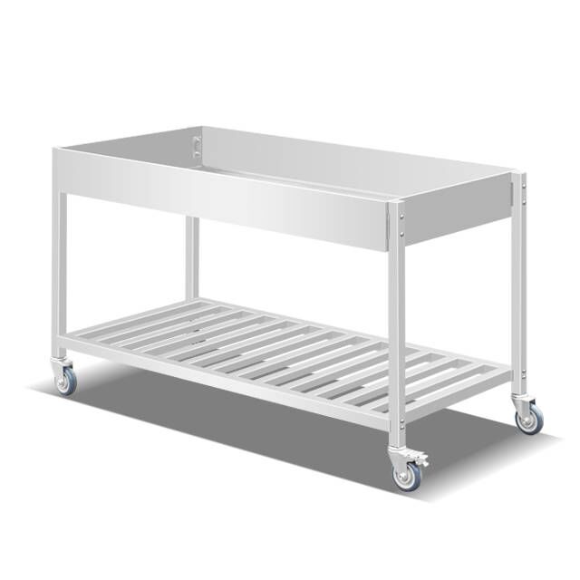 業務用ステンレス製ナット収納トロリー、頑丈大型ツールサービス - Heavy Equipment Kitchen のレビューと価格