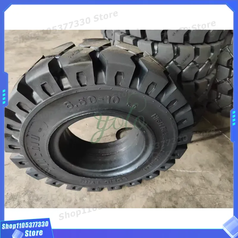 ソリッドフォークリフトタイヤ 6.50-10 7.00-12 - Heavy Equipment Forklift のレビューと価格