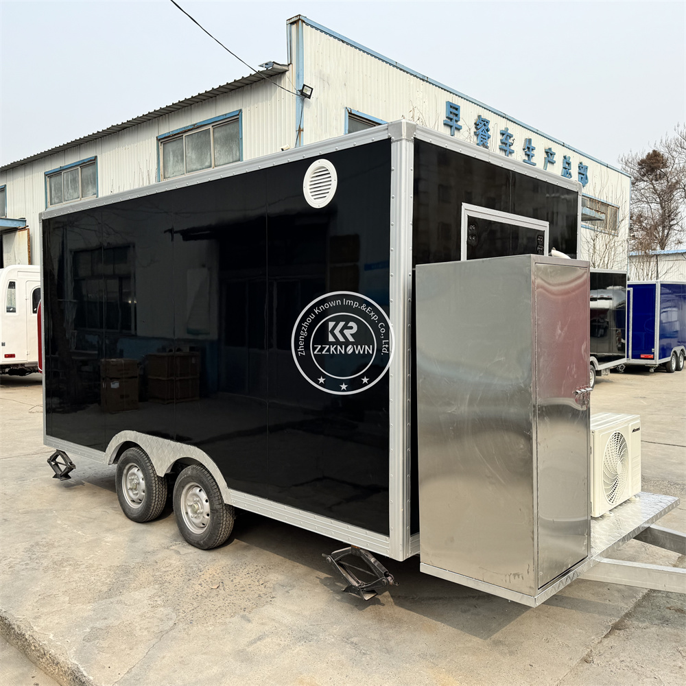 業務用コンセッションスタンド、移動式ピザ・ドーナツ販売車、移 - Heavy Equipment Kitchen のレビューと価格