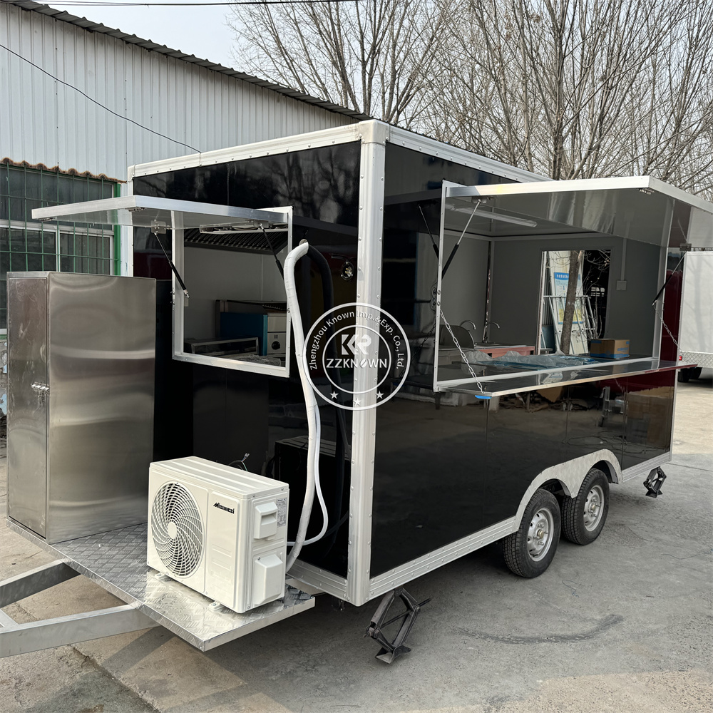 業務用コンセッションスタンド、移動式ピザ・ドーナツ販売車、移 - Heavy Equipment Kitchen のレビューと価格