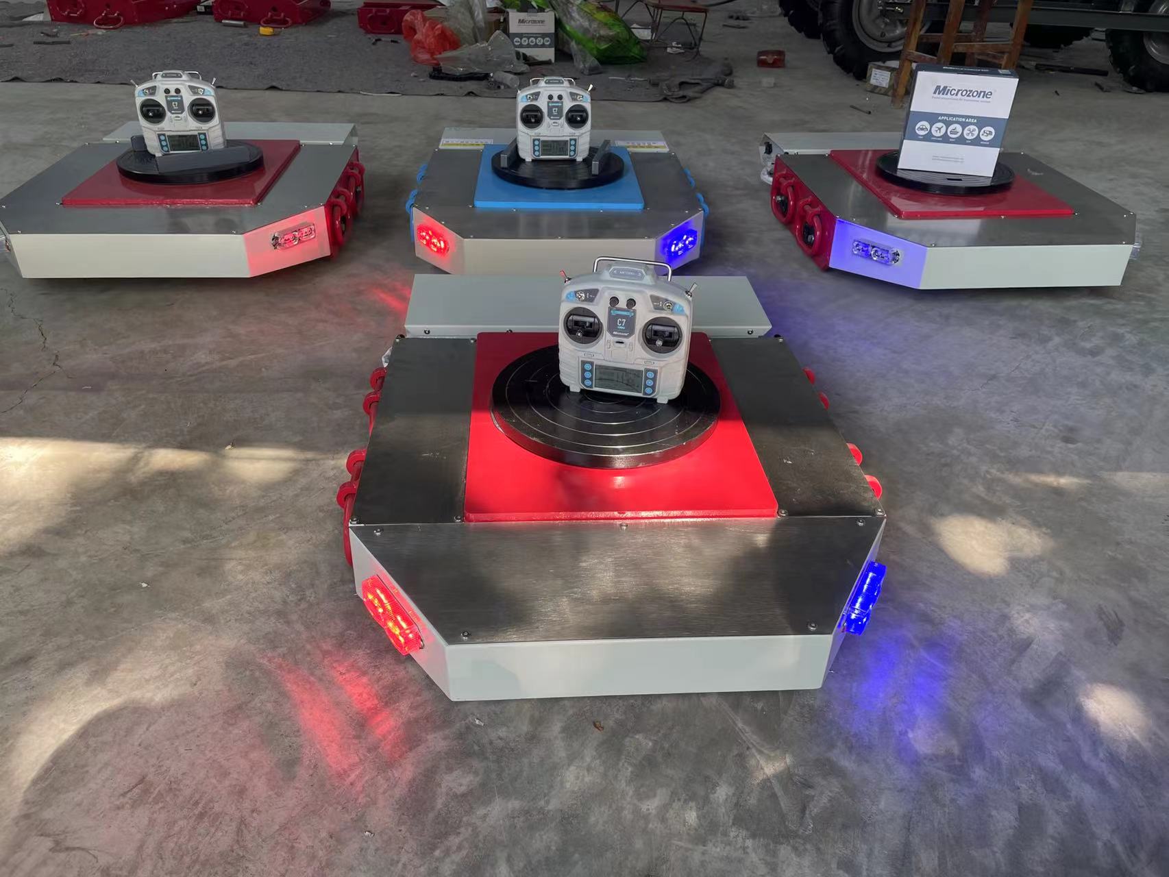 1台制御2台、4台、6台対応 電動トロリー車両 重量物運搬用 - Heavy Equipment Rollers のレビューと価格