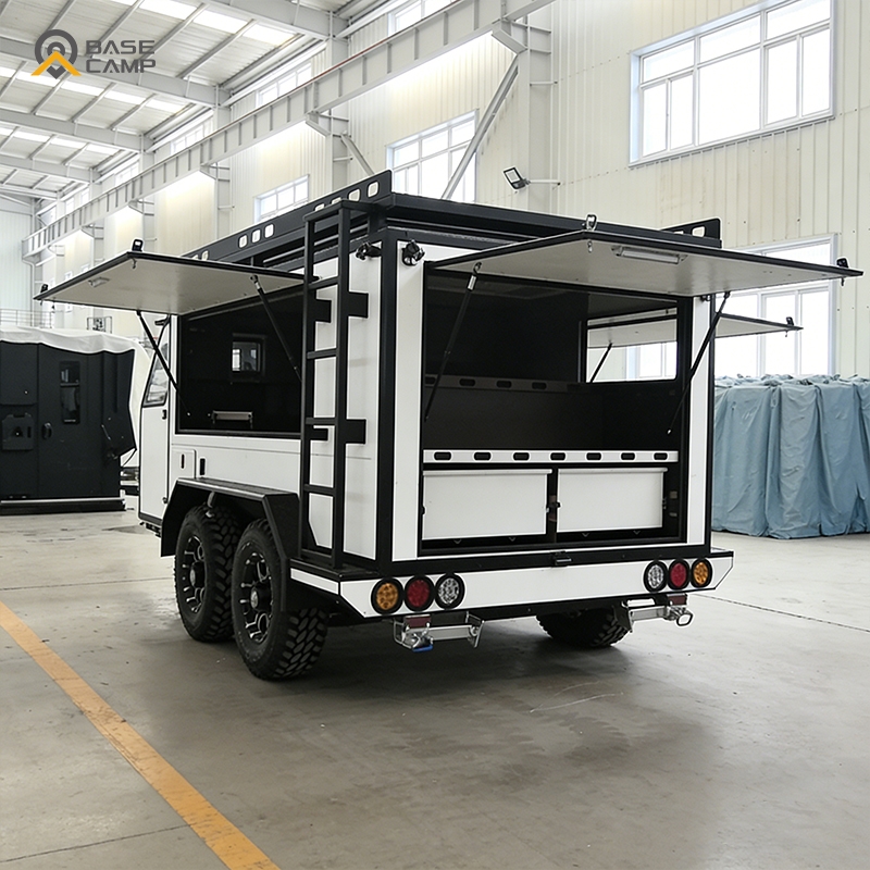 頑丈な密閉型ユーティリティトレーラー、職人用貨物建設機械運搬 - Heavy Equipment Hauler のレビューと価格