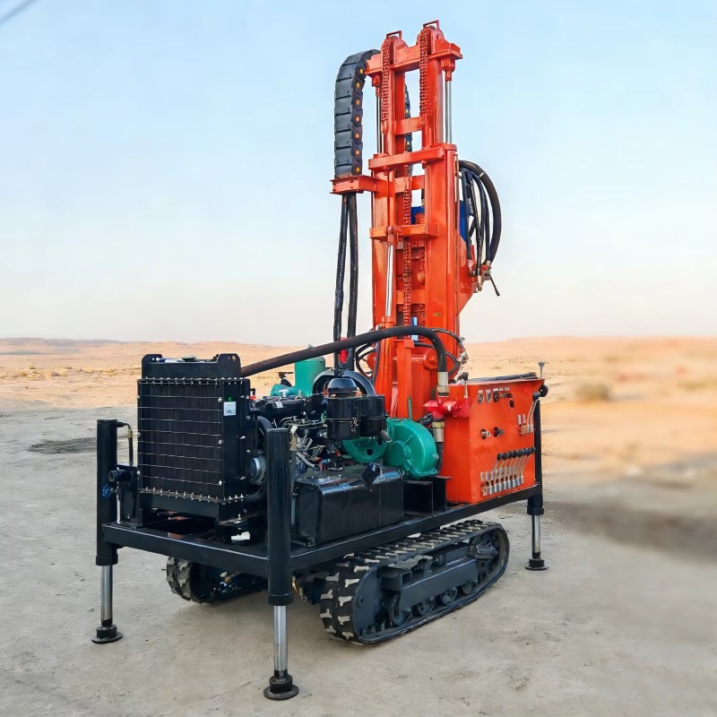 耐久性のある鋼構造の工業機器工場製、地下水探査用ヘビーデュー - Heavy Equipment Drilling Rig のレビューと価格