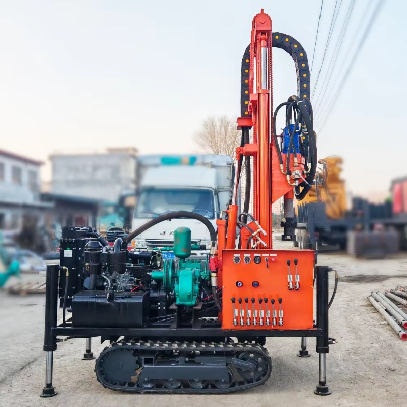 耐久性のある鋼構造の工業機器工場製、地下水探査用ヘビーデュー - Heavy Equipment Drilling Rig のレビューと価格