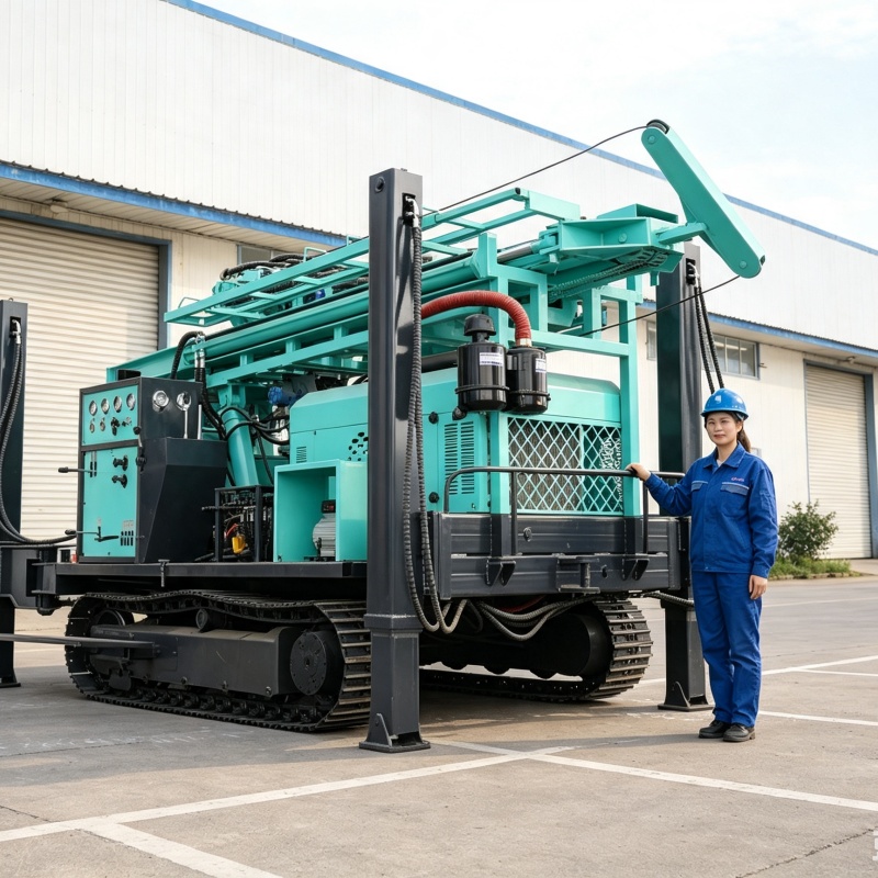 カスタマイズされた水井戸掘削装置、ヘビーデューティークローラ - Heavy Equipment Drilling Rig のレビューと価格