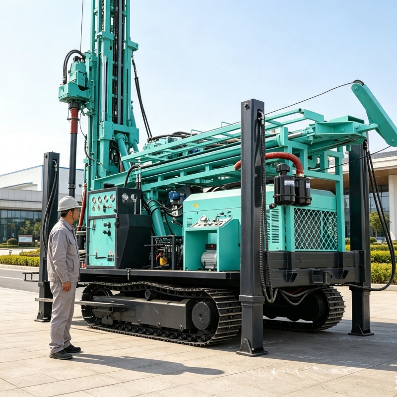 カスタマイズされた水井戸掘削装置、ヘビーデューティークローラ - Heavy Equipment Drilling Rig のレビューと価格